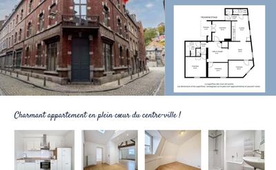 Kot/apartment for rent in Liège Féronstrée