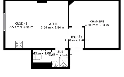 Kot/appartement à louer à Anderlecht