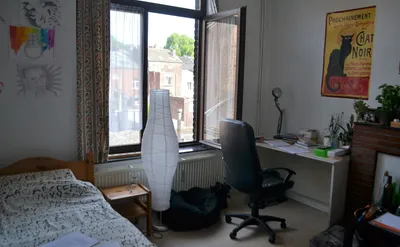 Kot/kamer te huur in Luik St Gilles